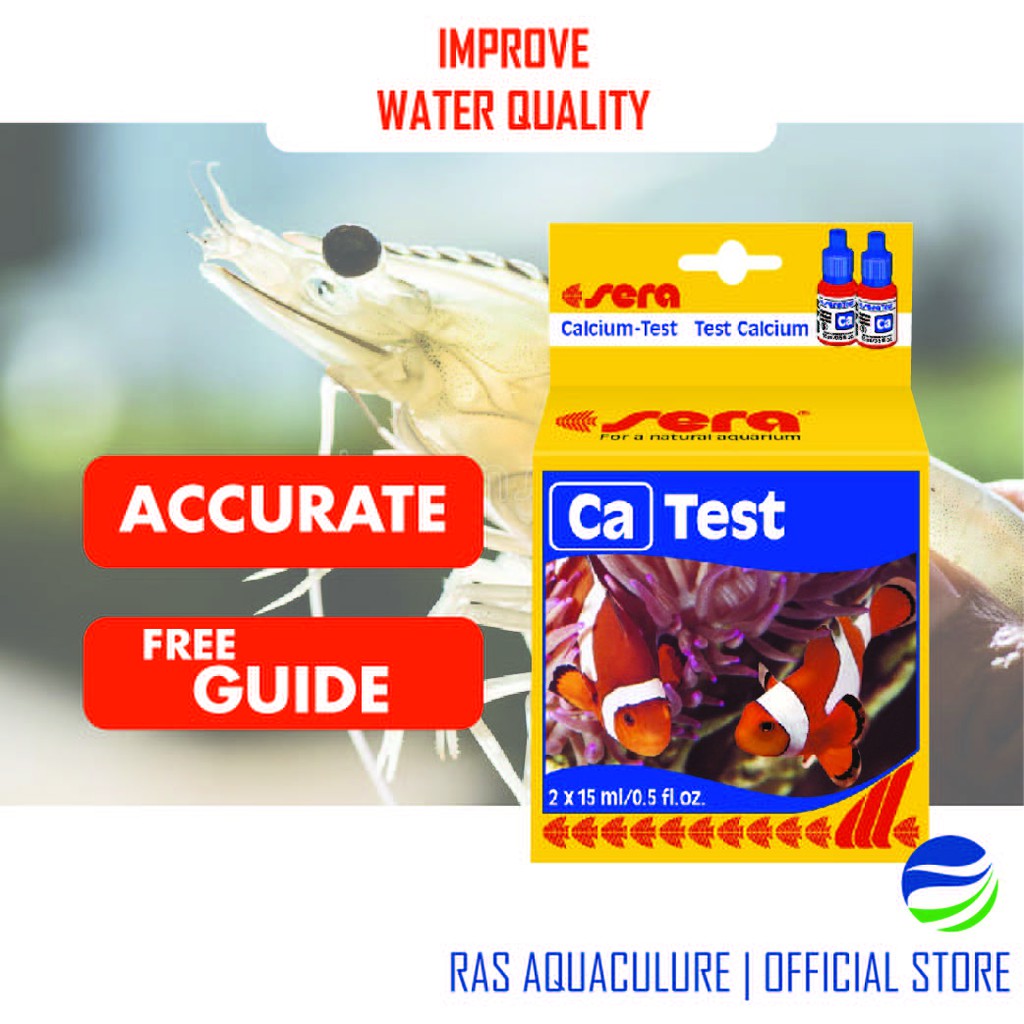 CALCIUM Test Kits for Marine and Freshwater aquaculture [With Guide