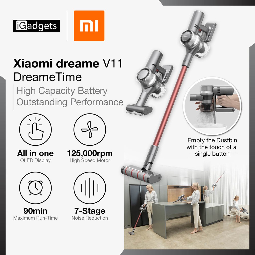 Xiaomi Dreame V11 cordless vacuum cleaner Shopee Malaysia