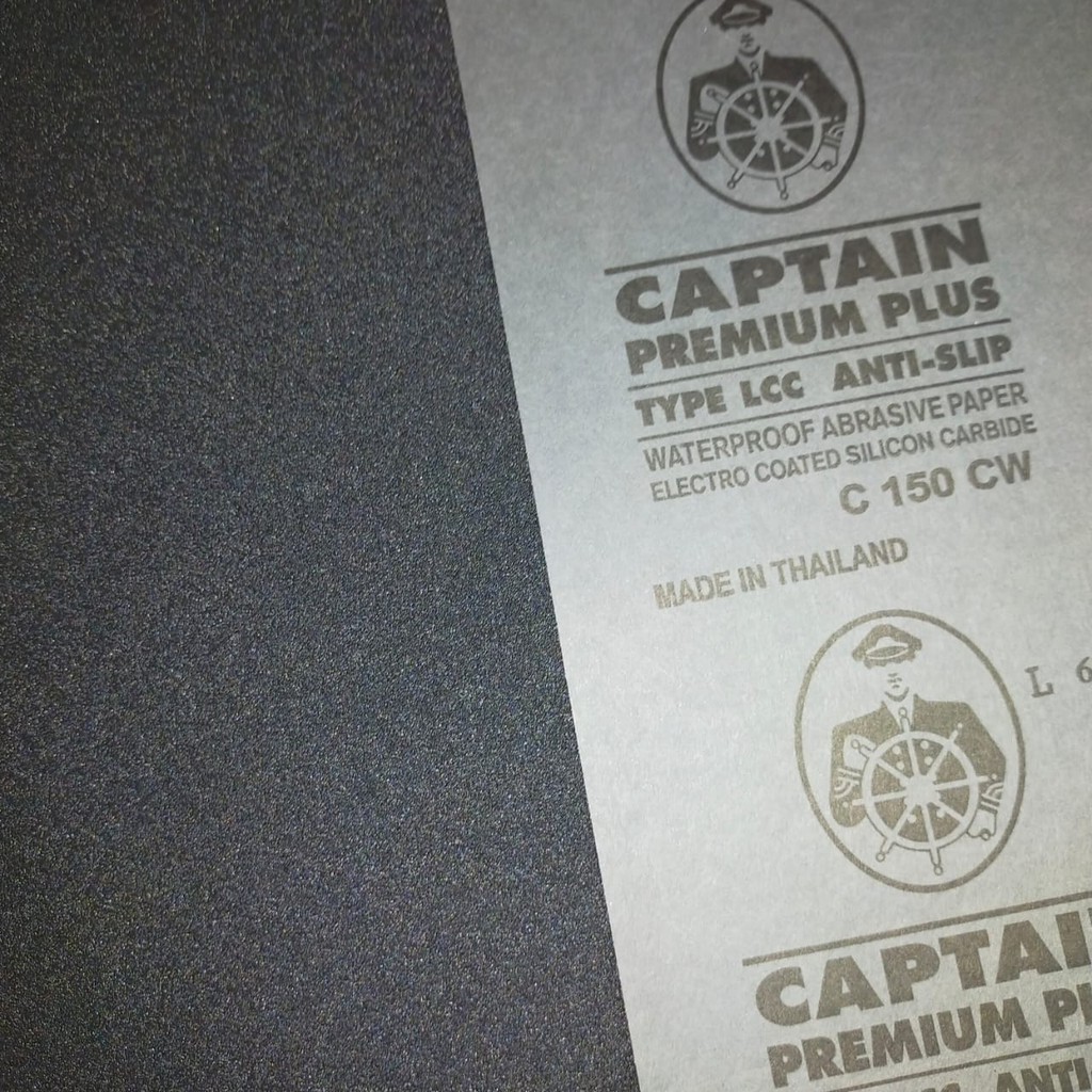Kertas Pasir Captain Silicon Carbide Electro Coated Waterproof