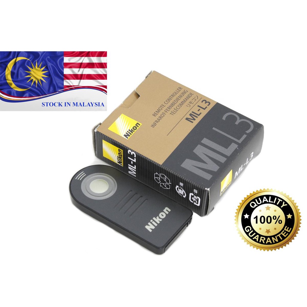 ML-L3 Infrared remote control Nikon (Ready Stock In Malaysia) | Shopee