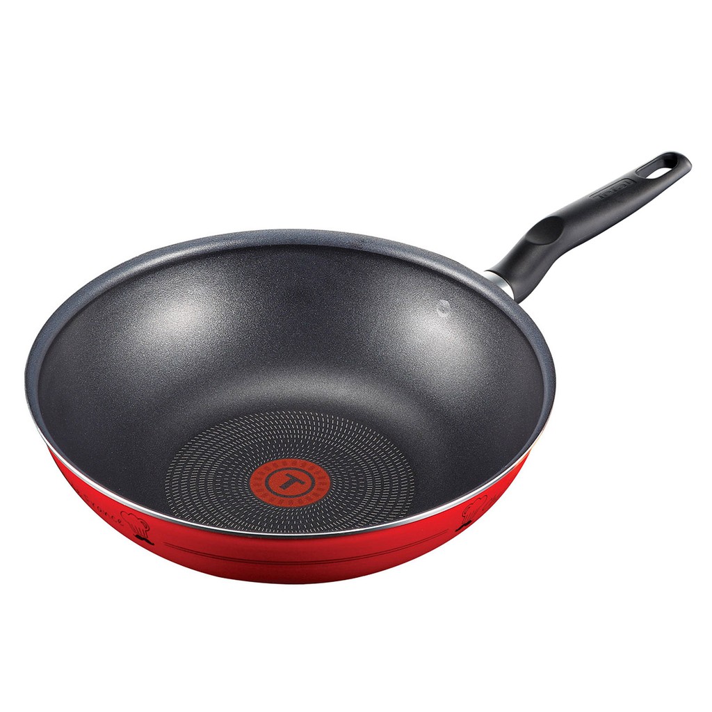 Tefal Essential Chef de France Nonstick Wok Pan (28cm) Dishwasher Oven