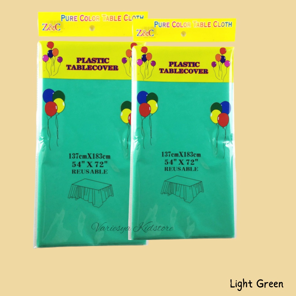 Plastics Table Cloth Cover Picnic Tableware Birthday Party Waterproof