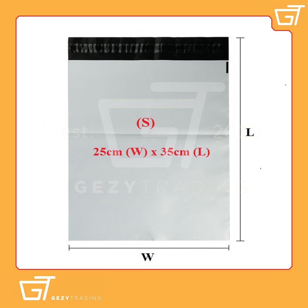 『Penang Stock』100 pcs ｜25x35cm ｜28x42cm ｜Courier Bag｜ Beg Kurier