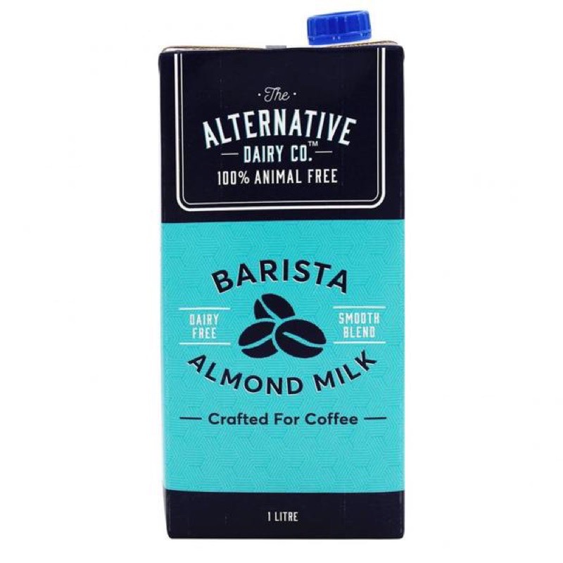 IMPORTED AUSTRALIA THE ALTERNATIVE DAIRY CO BARISTA ALMOND MILK 1L