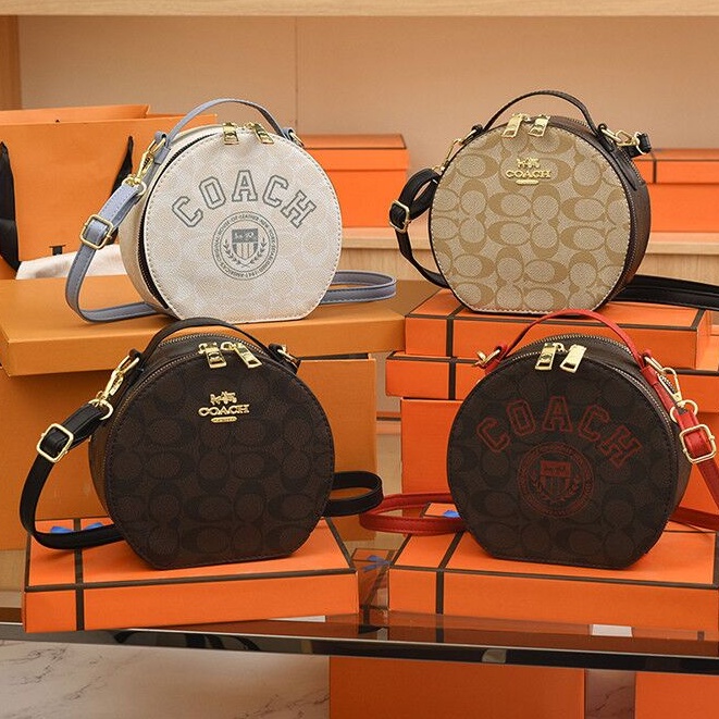 coach tote bag high version full gift box shoulder bag Shopee Malaysia