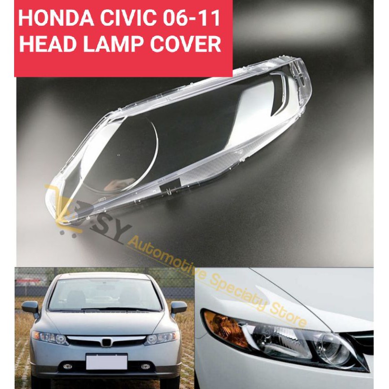 HONDA CIVIC 0611 HEAD LAMP COVER / Headlamp Cover /Civic Headland lens