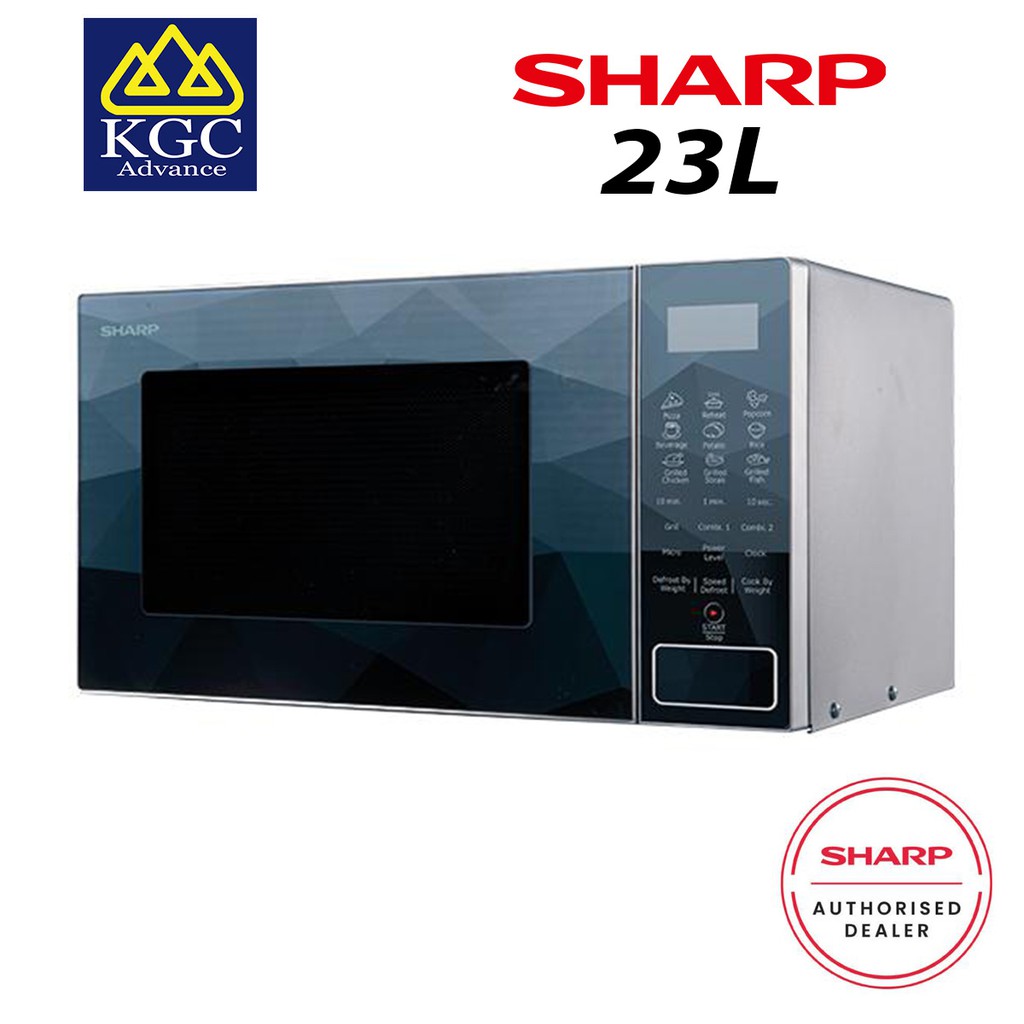 Sharp Microwave Oven with Grill (23L) R709EK Shopee Malaysia