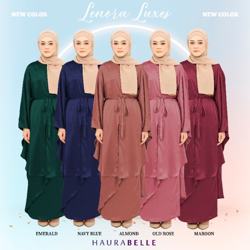 Exclusive Luxe Lenora part2 Kaftan by HAURABELLE Shopee Malaysia