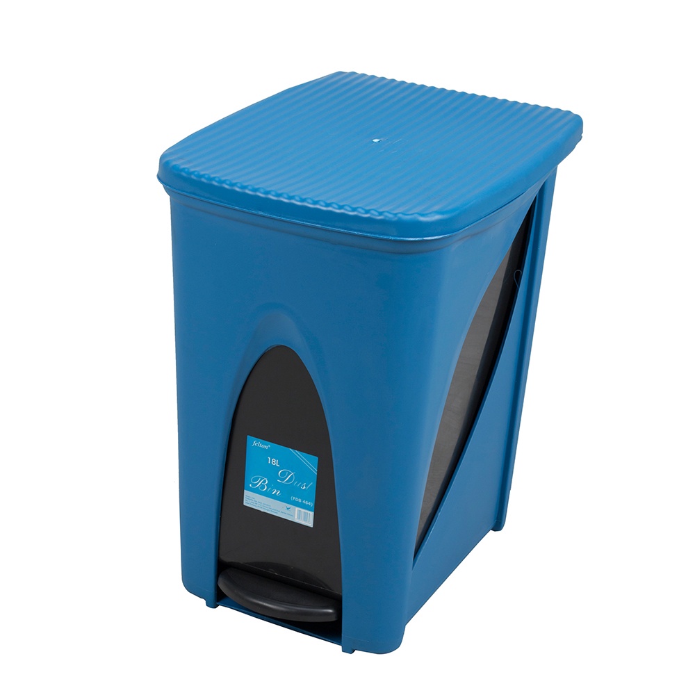 FELTON 18L Plastic Step Dustbin / Office Dustbin / Home Dustbin