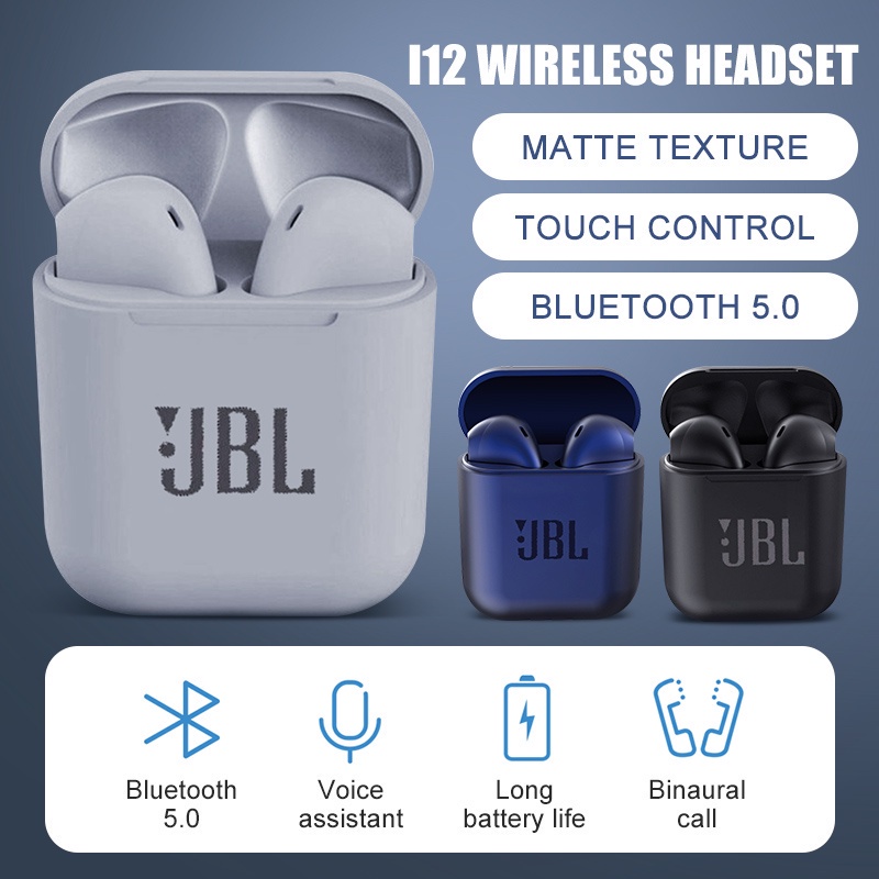 JBL Bluetooth Headphones Earbuds Noise Cancelling Bass Wireless
