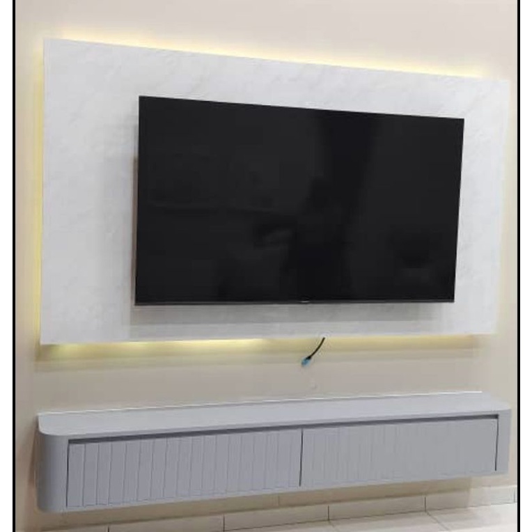 TV Wall 7ft with spray paint Shopee Malaysia