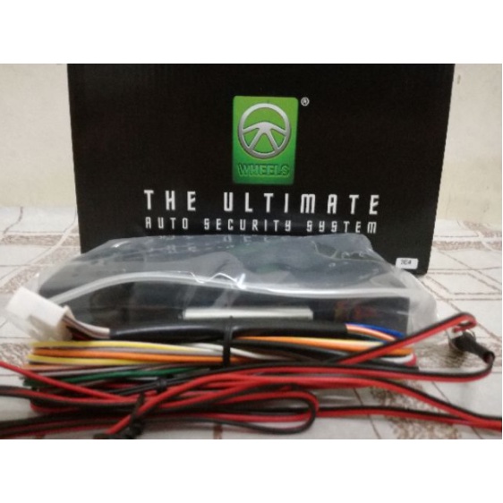 WHEELS Car Alarm Security System (Suitable For All Vehicle & Made In