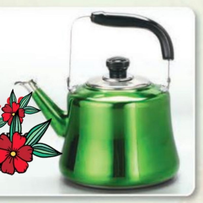 2 LITRE STAINLESS STEEL TEAPOT.. Shopee Malaysia