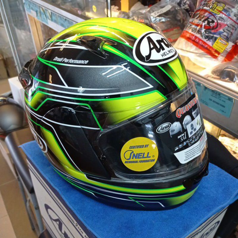 Arai Fullface helmet Quantum J superbike helmet Made in Japan Shopee