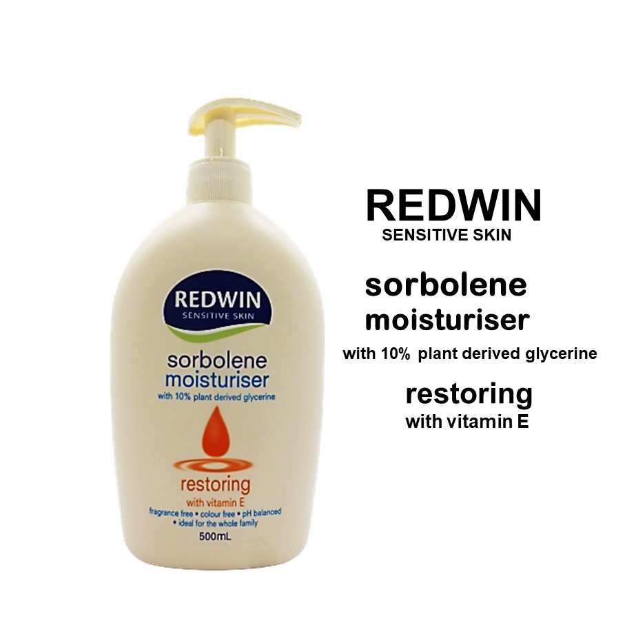REDWIN SENSITIVE SKIN VITAMIN E CREAM/ SORBOLENE MOISTURISER/ SORBOLENE