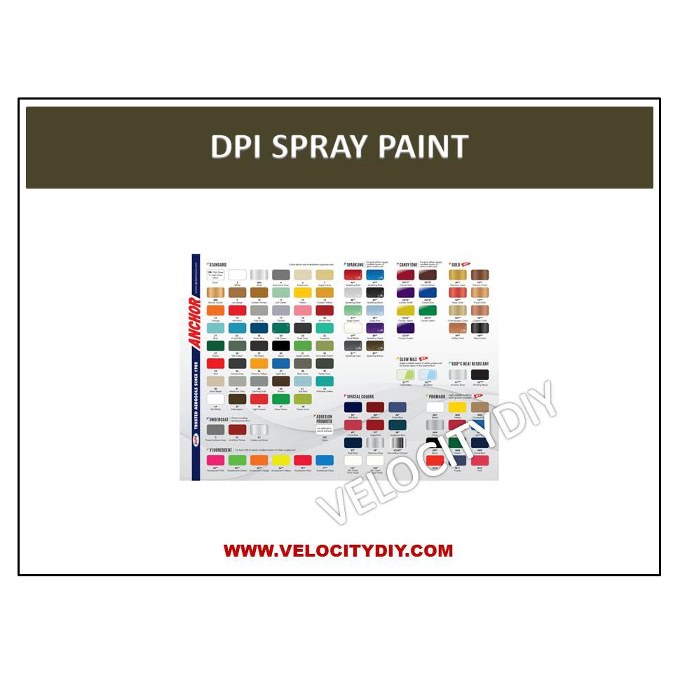 （DPI 喷漆）DPI AEROSOLS SPRAY PAINT/ANCHOR SPRAY PAINT/614 SPRAY PAINT/KROMOTO SPRAY PAINT STANDARD