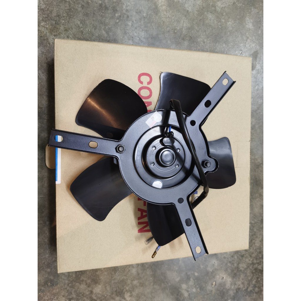 AIR CON MOTOR PROTON SAGA 12V WITH BRACKET, WITH FAN BLADE SET HOT