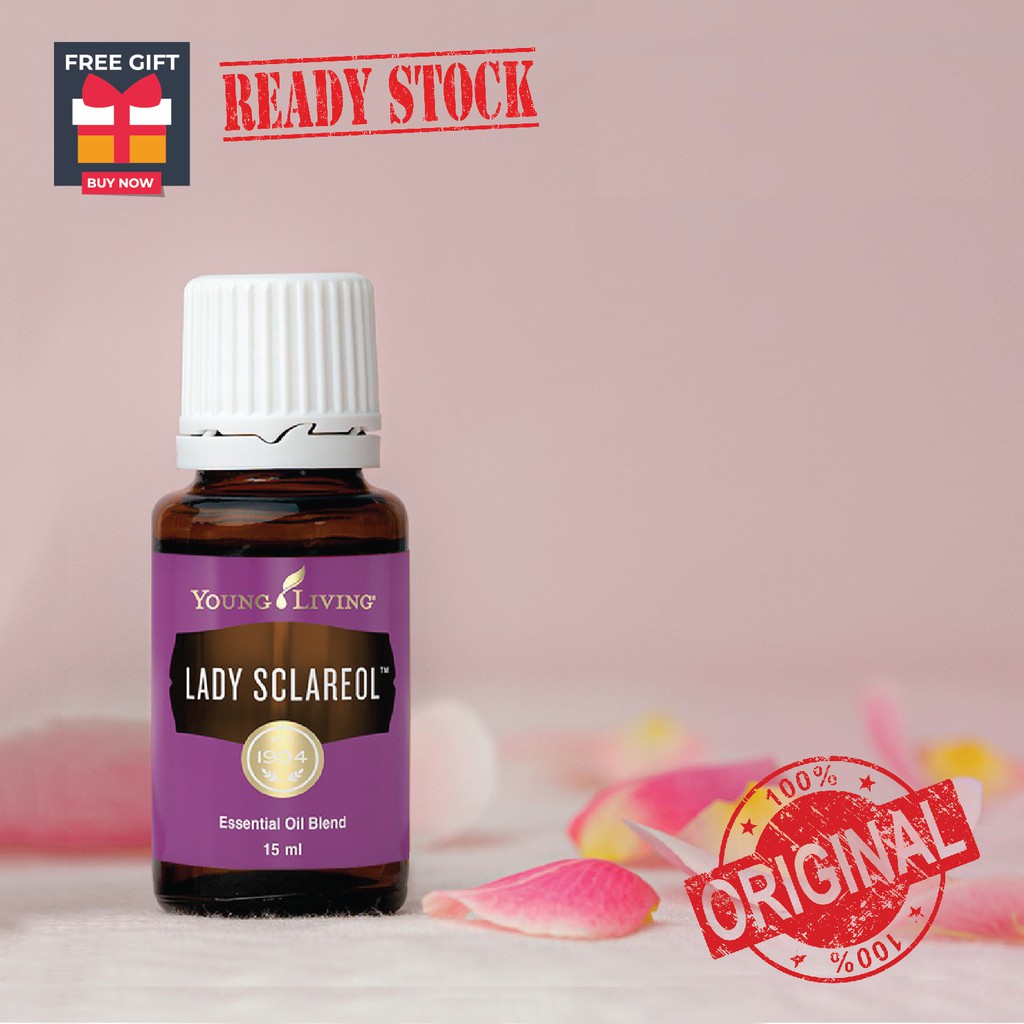 ORIGINAL Young Living Lady Sclareol Essential Oil 15ml Shopee Malaysia