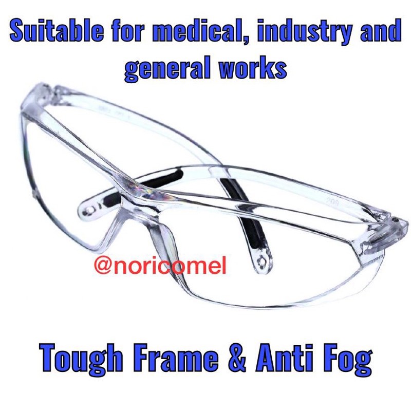 Safety Glass Protection Medical Work Clear Goggles protect from Covid