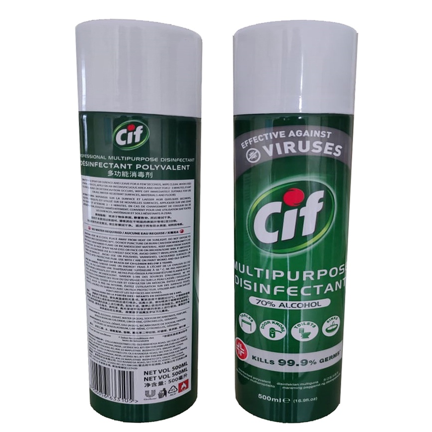 Cif Multipurpose Disinfectant Spray 500ML Shopee Malaysia