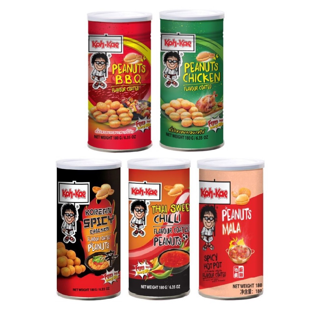 Thailand KohKae Coated Peanuts 180g Shopee Malaysia