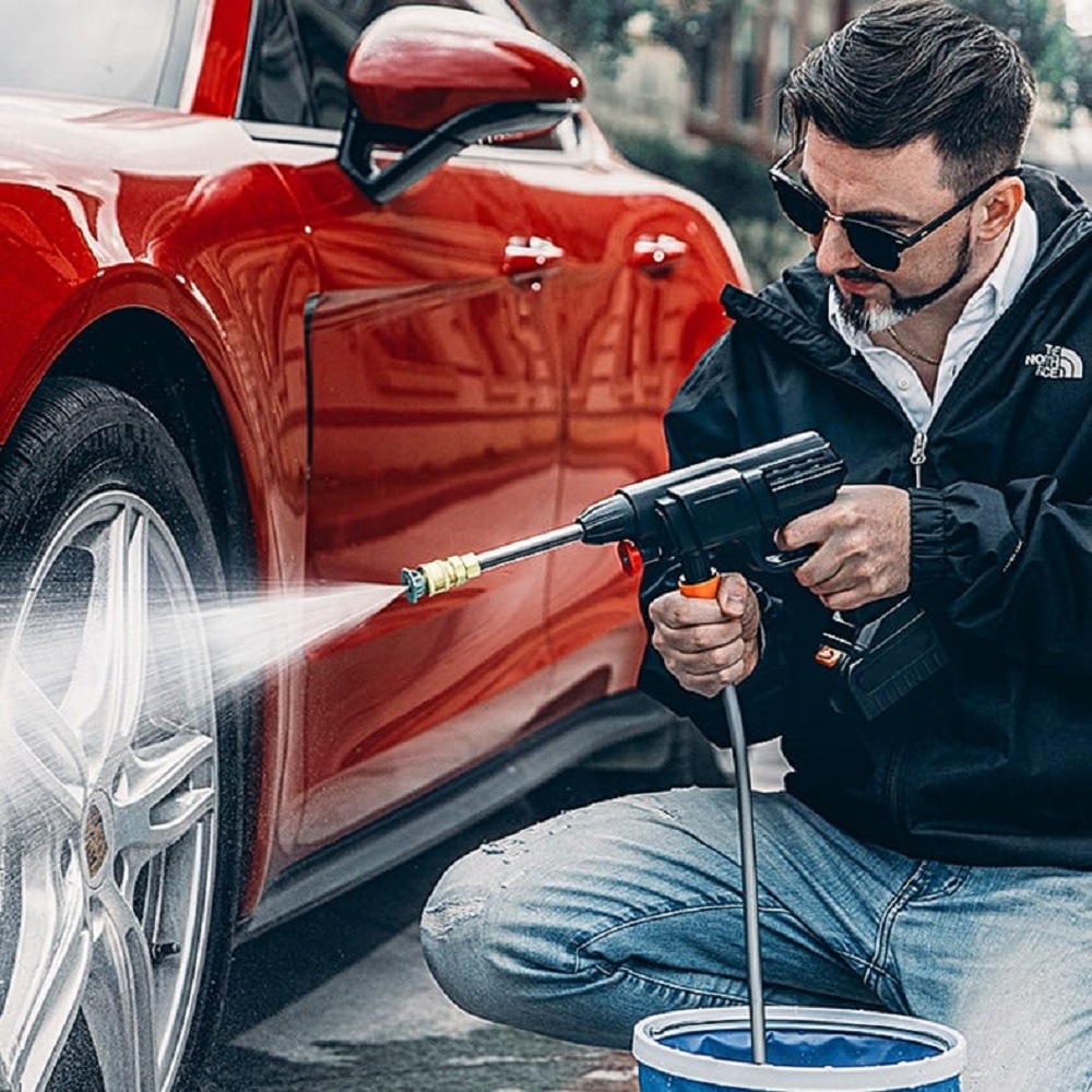 Waterjet High Pressure Water Jet Cordless Portable Cleaner Gun Mesin