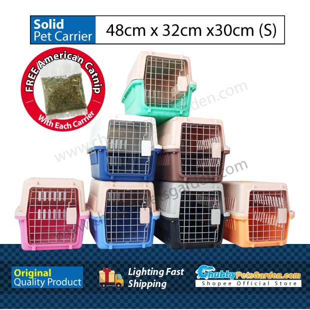 Pet Carrier FREE American CATNIP Cat Cage / Dog Cage / Kucing Sangkar