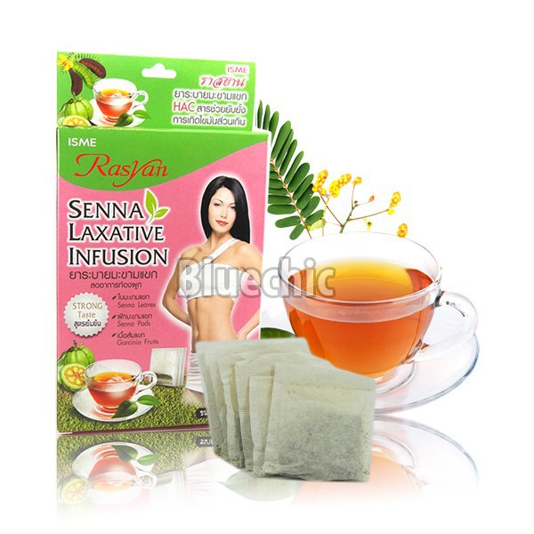 Isme Senna Laxative infusion Detox Weight Loss Tea 1 Box Of 7 Packs