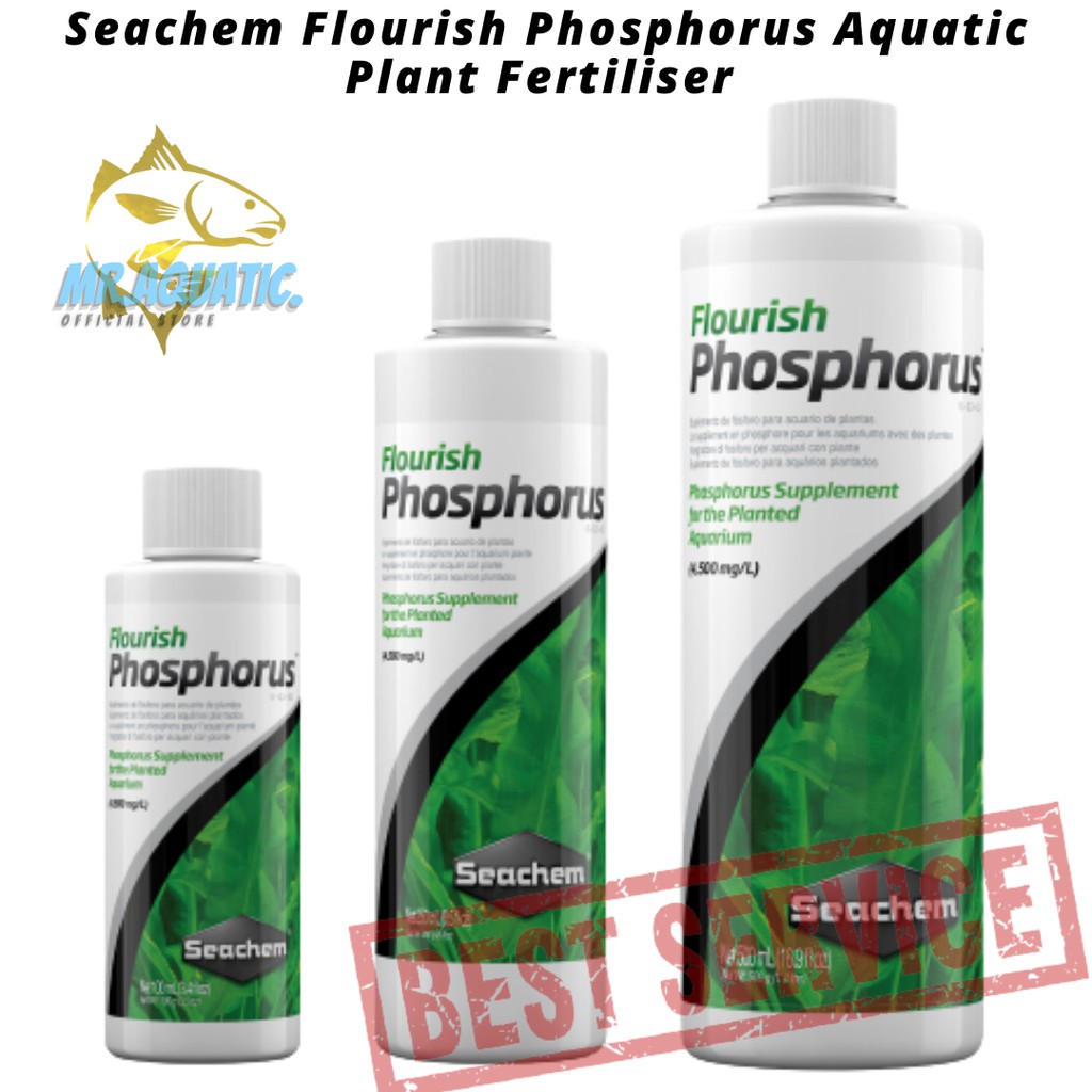 Seachem Flourish Phosphorus Aquatic Plant Fertiliser&Supplement Baja