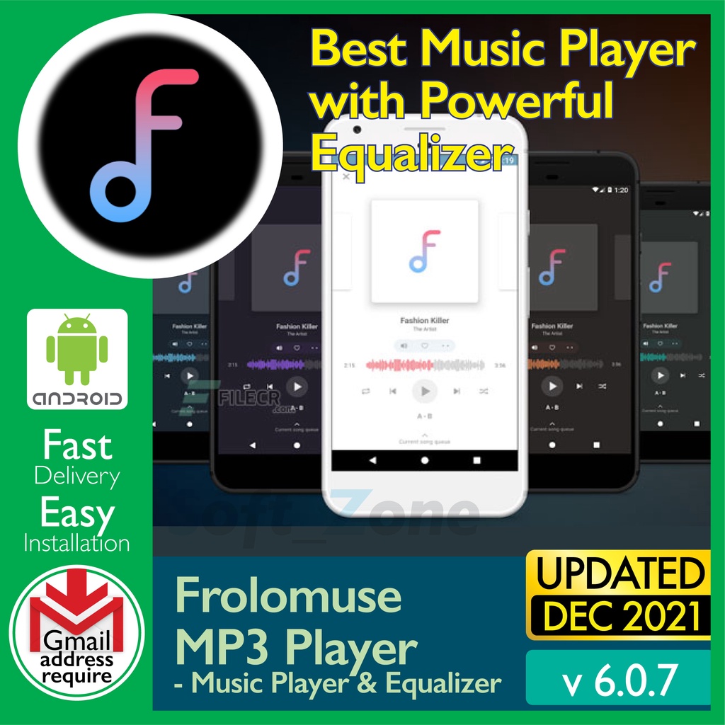 Frolomuse MP3 PlayerMusic Player & Equalizer v6.0.7 Best Music