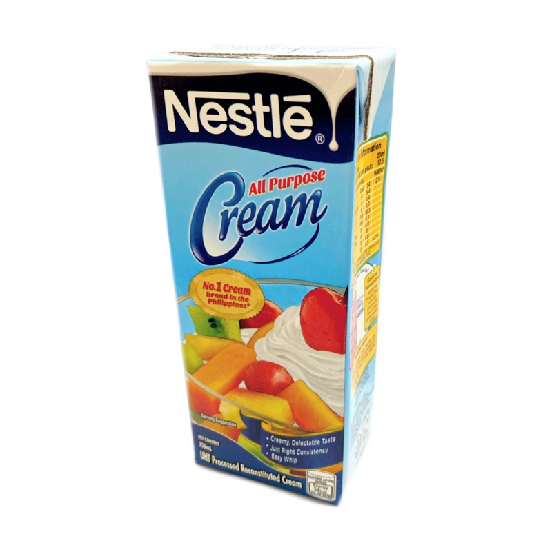 Nestle cream Philippines Fresh 250ml Shopee Malaysia