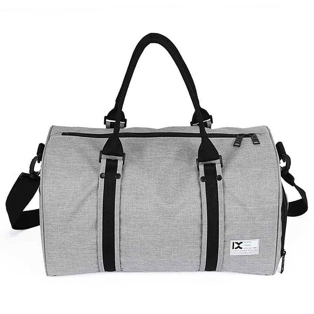 28L Waterproof Travel Duffele Bag with Separate Shoe Compartment for