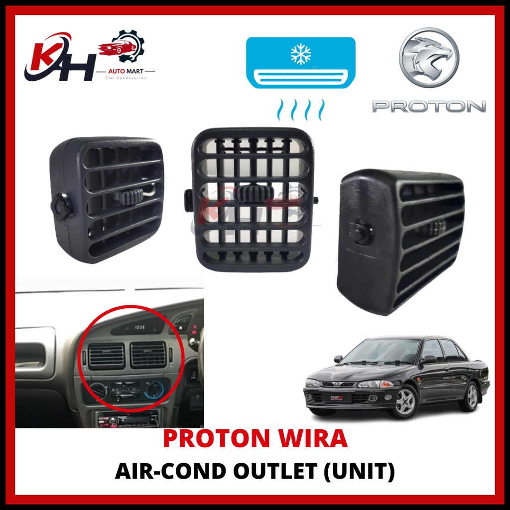 PROTON WIRA SATRIA AEROBACK CAR AIR COND OUTLET UNIT (OEM) AIRCOND VENT