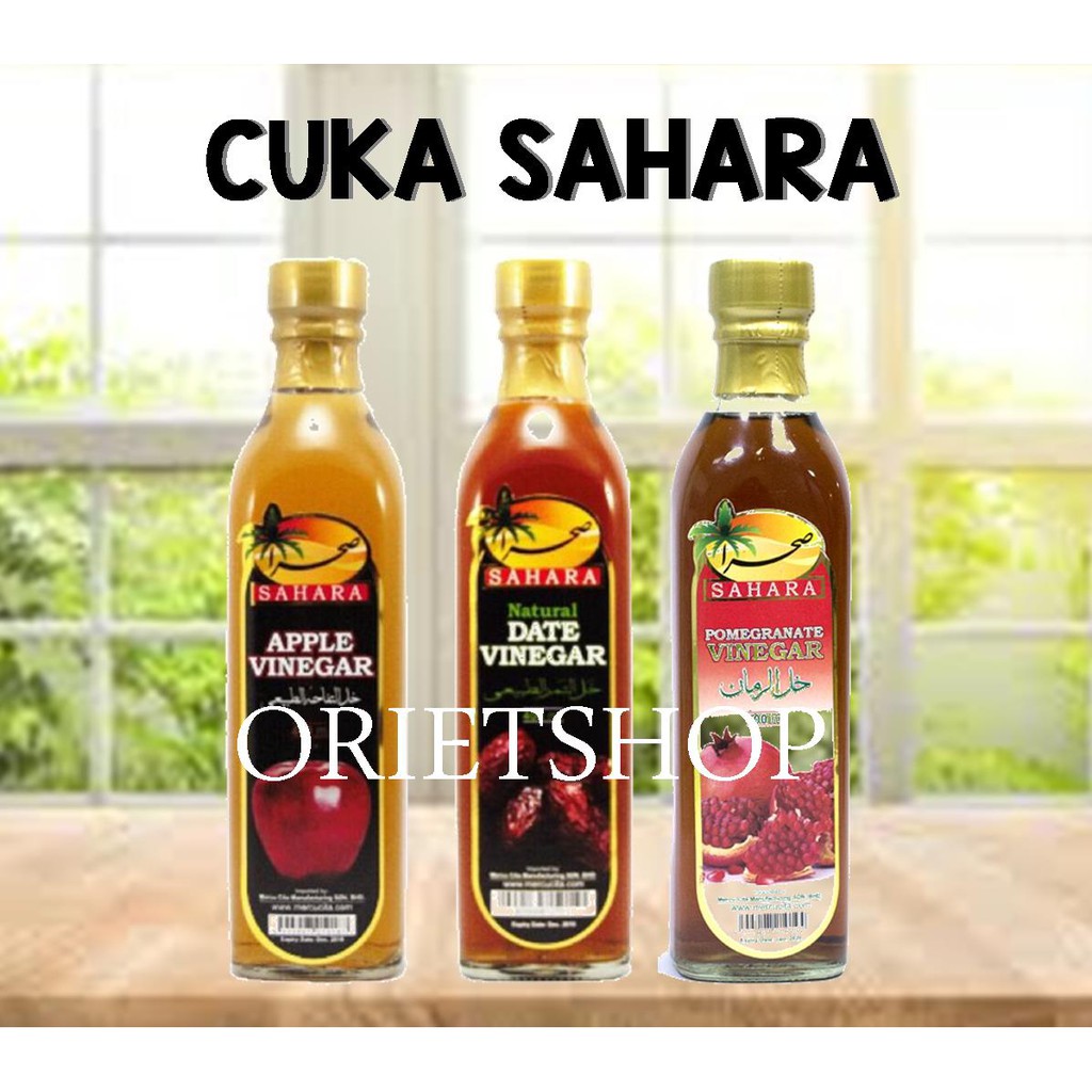 SAHARA VINEGAR CUKA 400ML (APPLE/KURMA) Shopee Malaysia