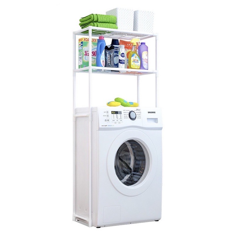 2 Tier layer Rack Washing Machine Bathroom Toilet Shelf Washing Machine