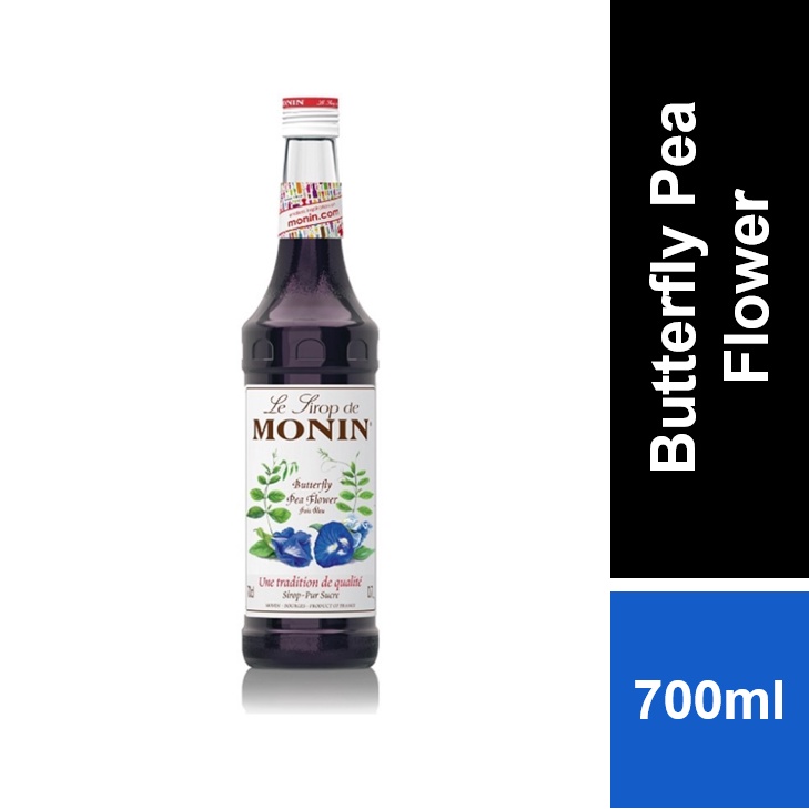 Monin Butterfly Pea Flower Syrup 700ml Shopee Malaysia