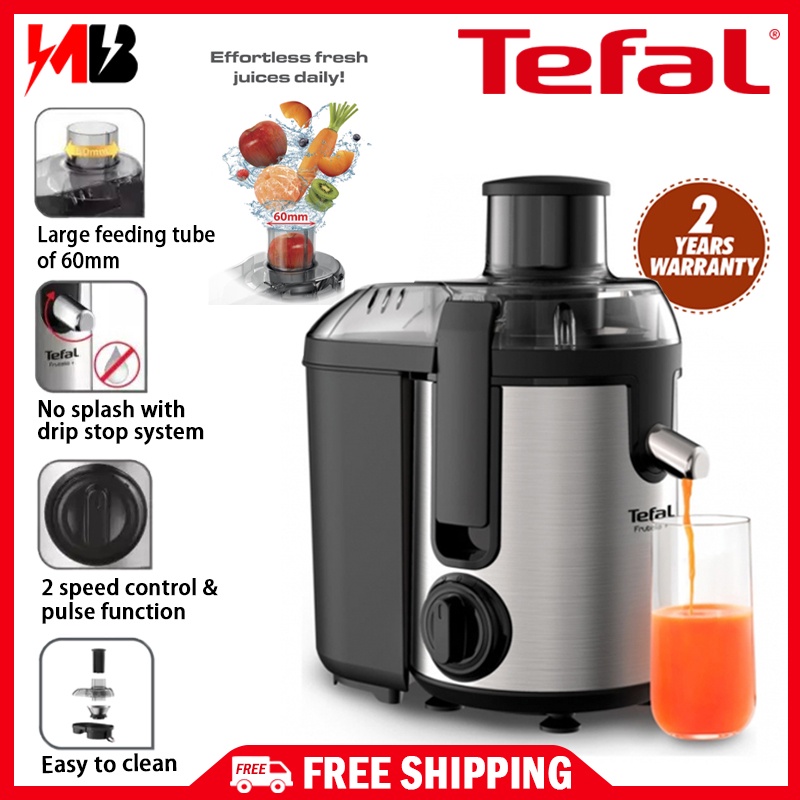 [ Bubble Wrap ] Tefal Juice Extractor Fruitelia Plus Metal ZE420 Fruit