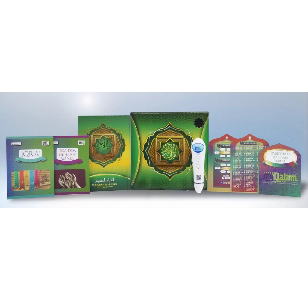 My Qalam Smart Pen Basic Package (Digital Pen with Al quran) Shopee