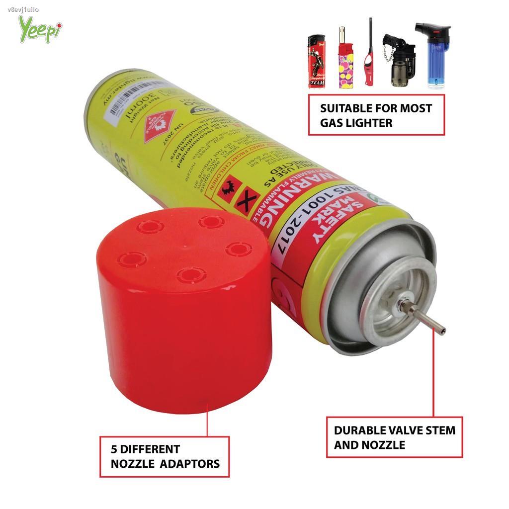 ஐVANCE UNIVERSAL GAS LIGHTER REFILL 300ML + FREE 50ML / Yeepi Universal