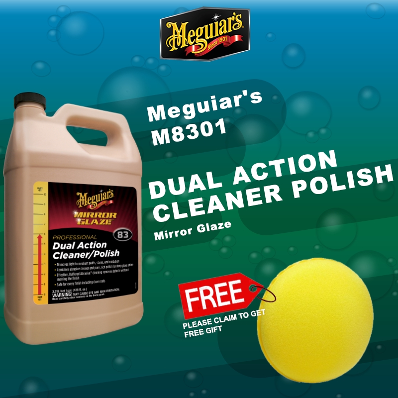 Meguiar's M8301 Mirror Glaze Professional Dual Action Cleaner Polish 1