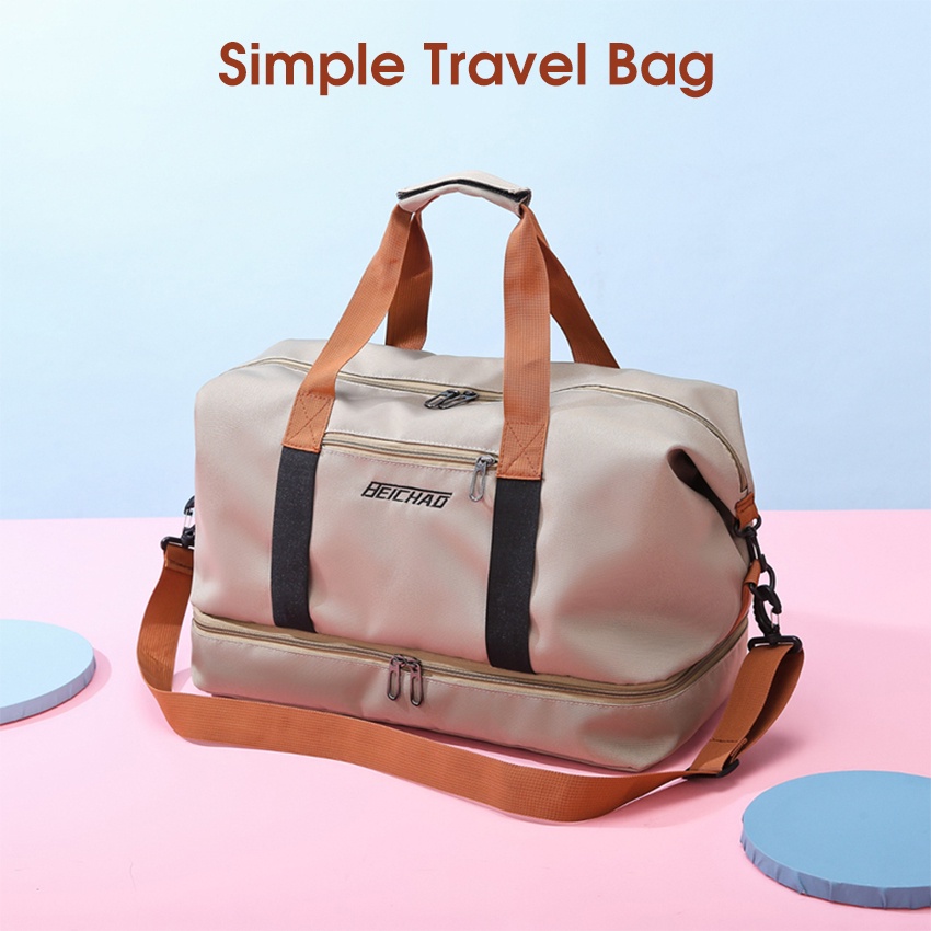 LouisWill Travel Bag Luggage Handbag Waterproof Weekender Bags Dry and