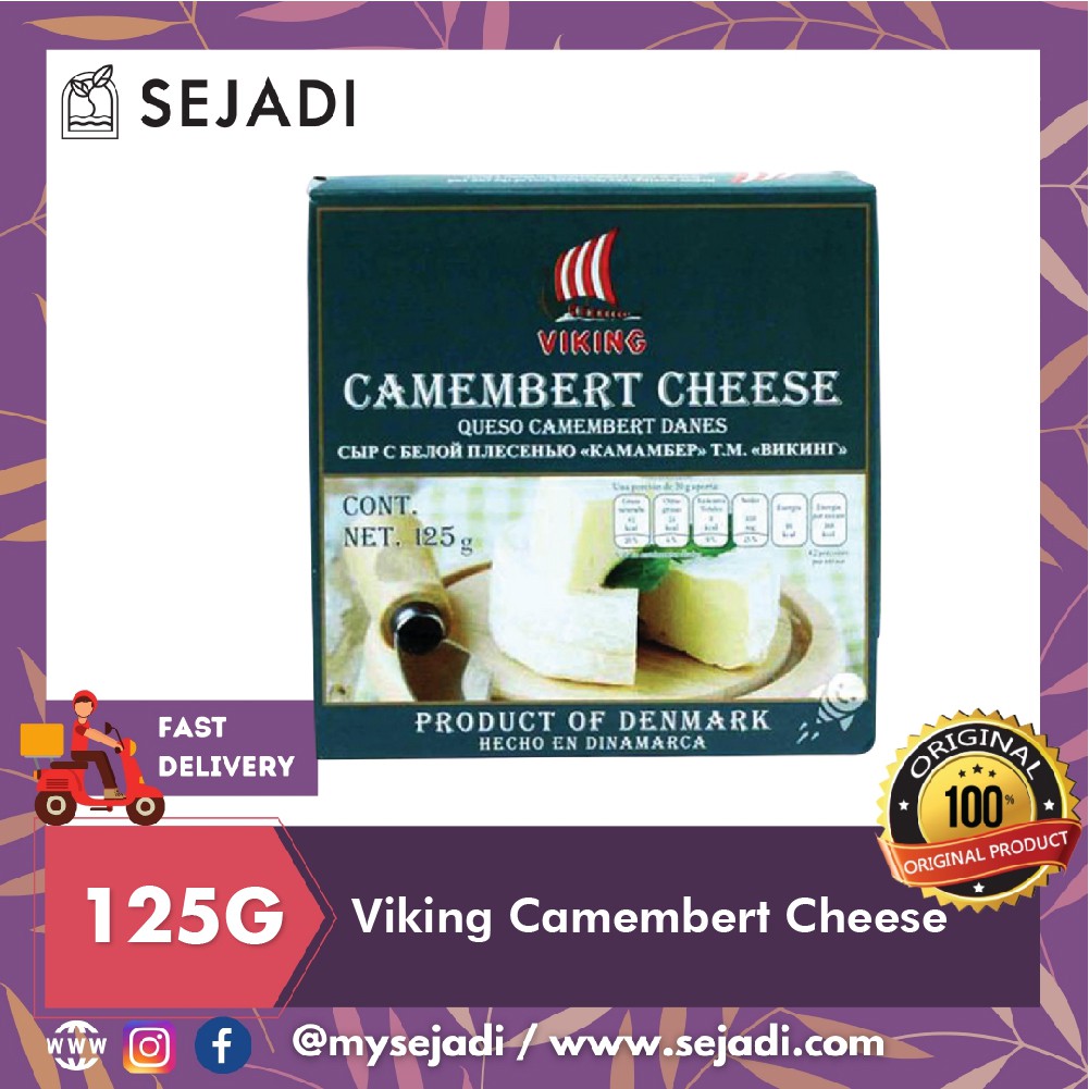 Viking Camembert Cheese (125g Per Packet) (Klang Valley Only) Shopee