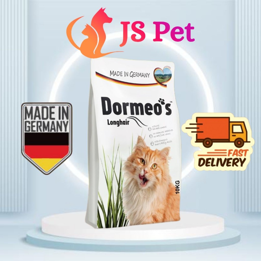 Dormeo's Longhair Cat Food (10 kg) Cat Dry Food / Pet Food Shopee