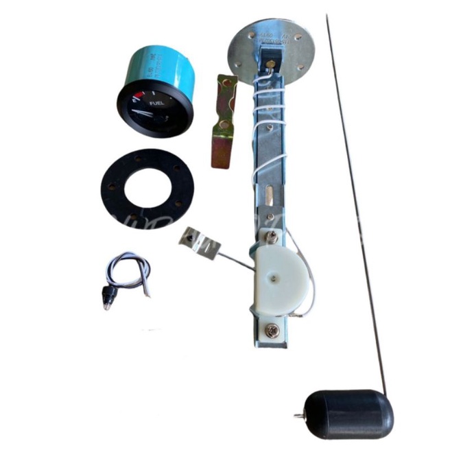 UNIVERSAL CAR LORRY FUEL TANK FLOAT 24VOLT FUEL GAUGE (FULL SET