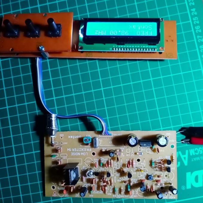 Tx exciter radio Transmitter pll FM 76108mhz vhf 1watt Shopee Malaysia