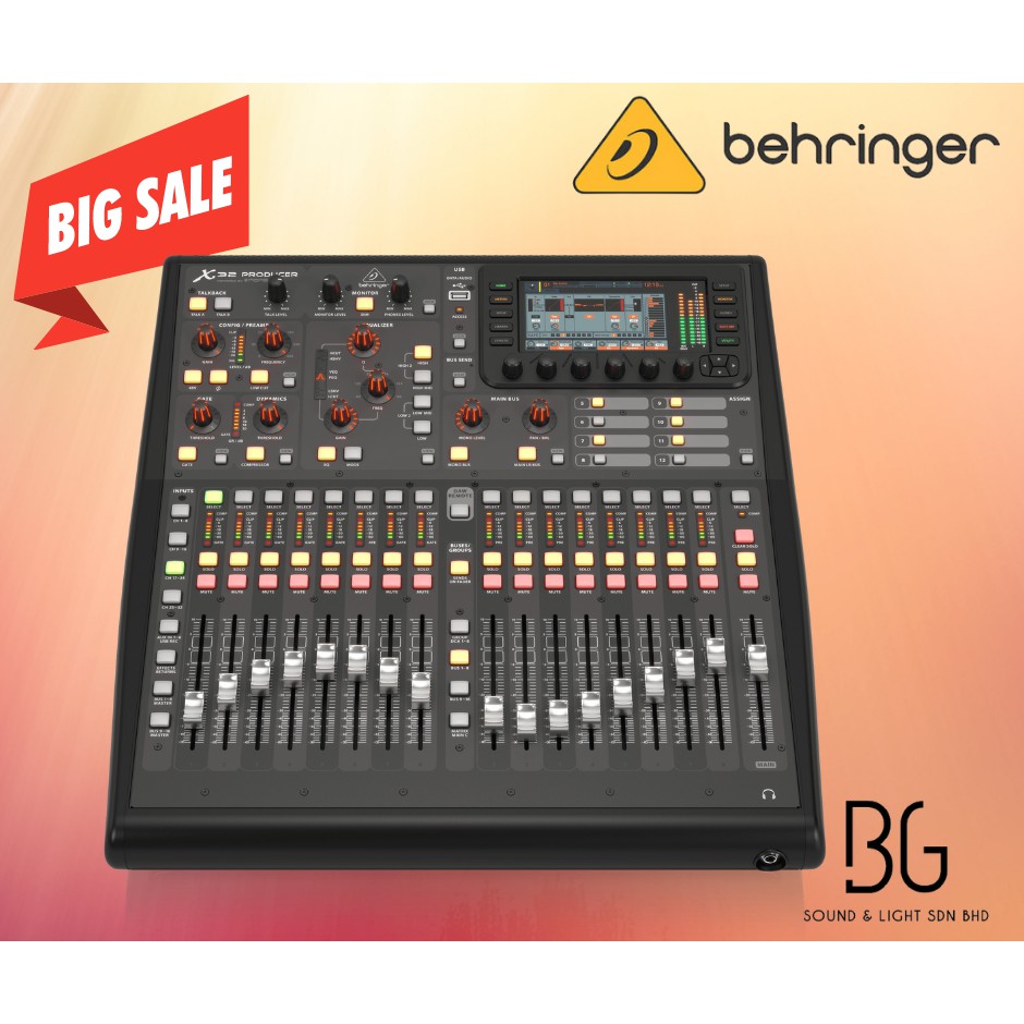 Behringer X32 Producer Digital Mixer Shopee Malaysia