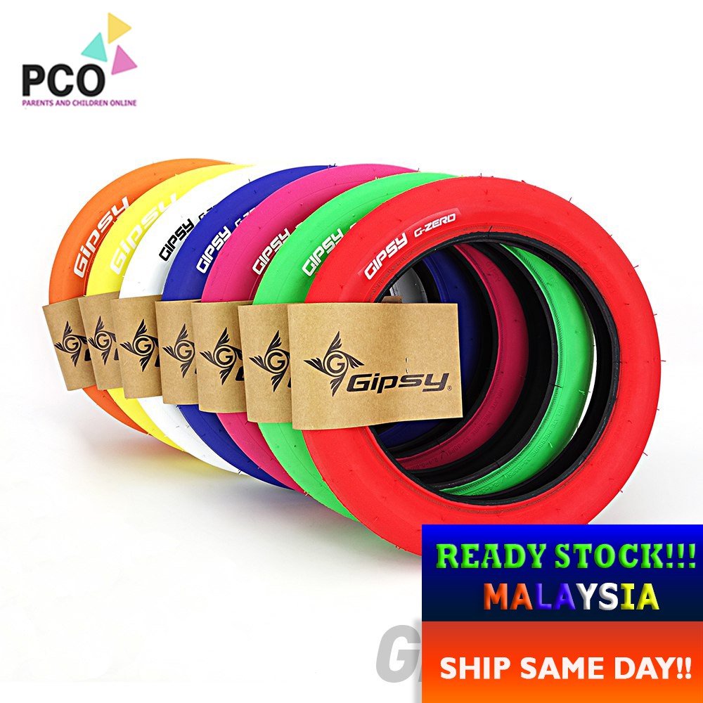 1 Pair of Gipsy GZero Slick Tyres 12 inch Shopee Malaysia