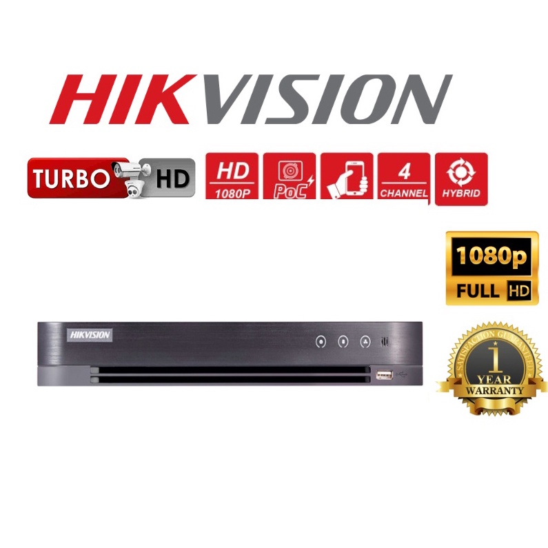 HIKVISION CCTV DVR 4 Channel Digital Video Recorder / Decorder DS