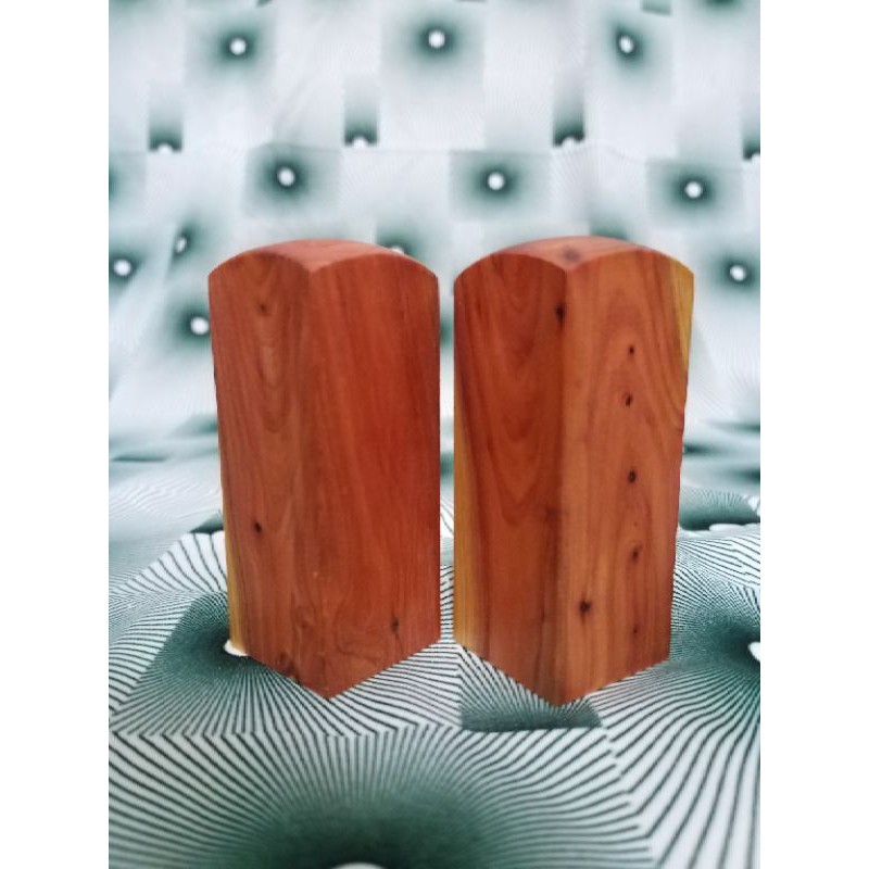 Taiwan Long Cypress 9 Points Seal (Flashing Flower) 7 * 2.7cm Square