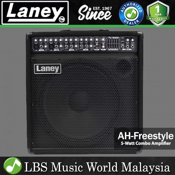 Laney AH300 300 Watt 15 Inch Speaker Amp Multi Input Combo Keyboard